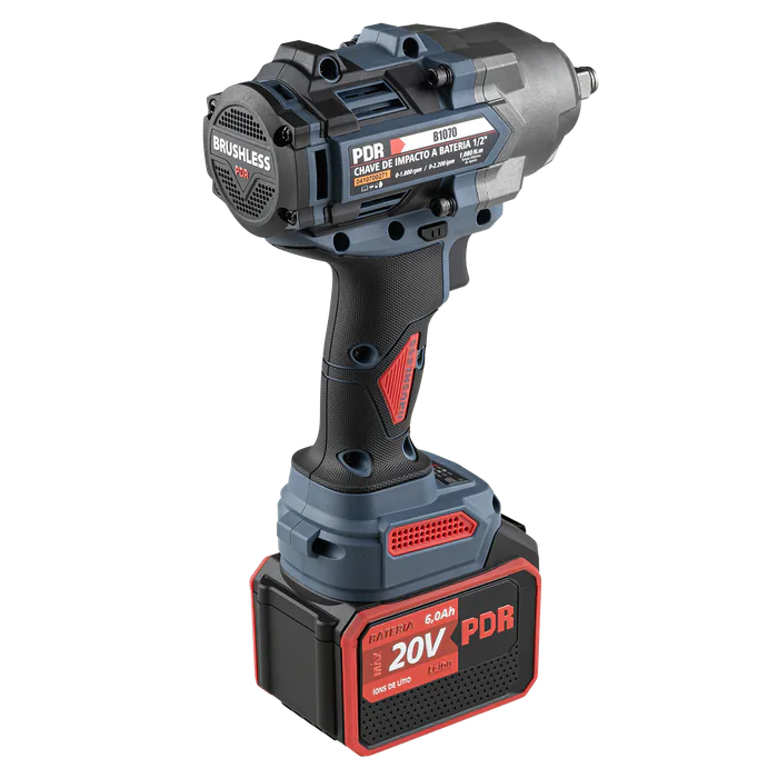 Imagem 2 de Chave de Impacto – Encaixe 1/2″ – Bateria 1x 6,0Ah