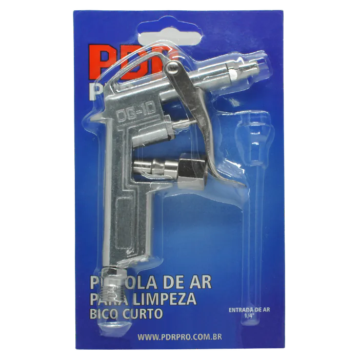 Imagem 1 de PISTOLA DE AR PARA LIMPEZA PNEUMÁTICA CURTA